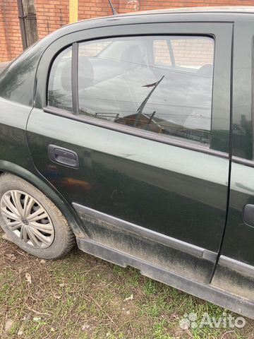 Задняя правая дверь opel Astra g седан в сборе