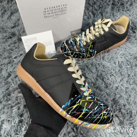 Maison margiela Paint Replica sneakers black 2020