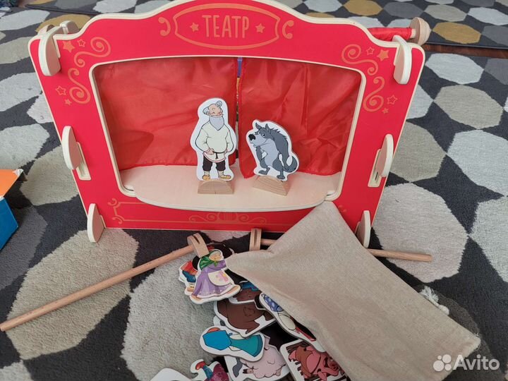Кукольный театр Игрушки из дерева