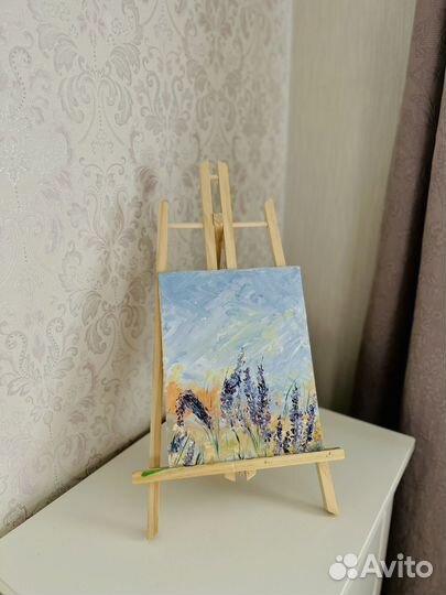 Картина маслом цветы