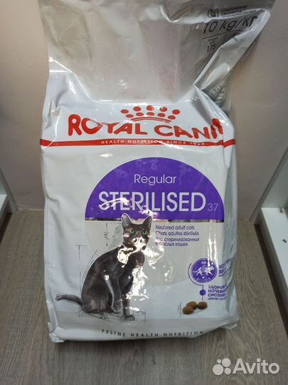 Сухой корм для кошек royal canin sterilised 10 кг