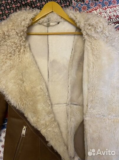 Итальянская натуральная дубленка 40-42