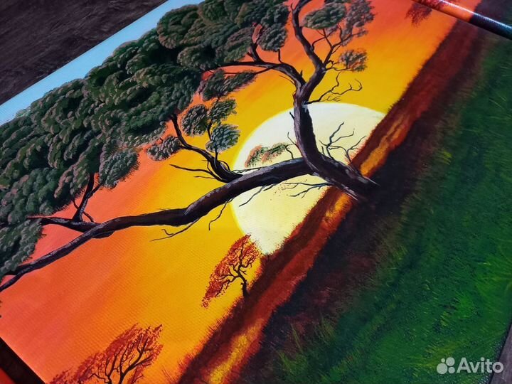 Интерьерная картина ручная работа