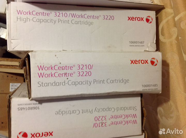 Картридж однопроходный оригинальный Xerox 3210