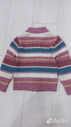 Теплая кофта для девочки