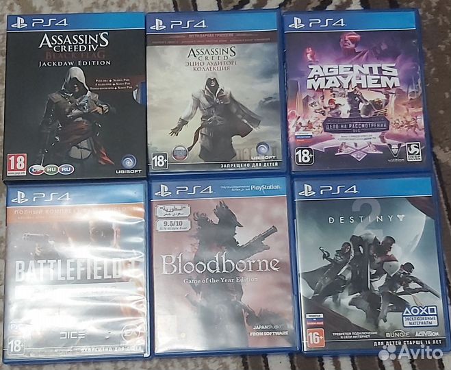 Игры для приставок ps4
