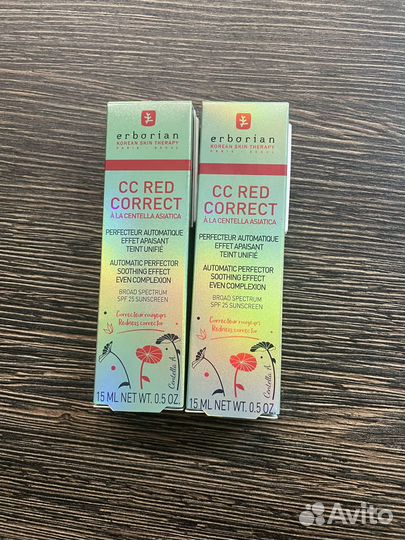 Erborian cc red correct 15 мл