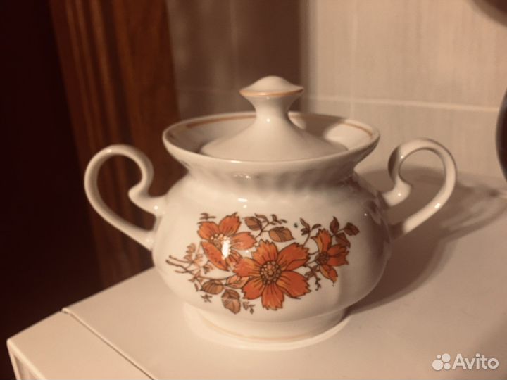 Салатник гдр, чайник мельхиор