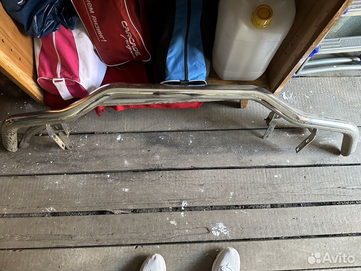 Защита переднего и заднего бампера на Hyundai