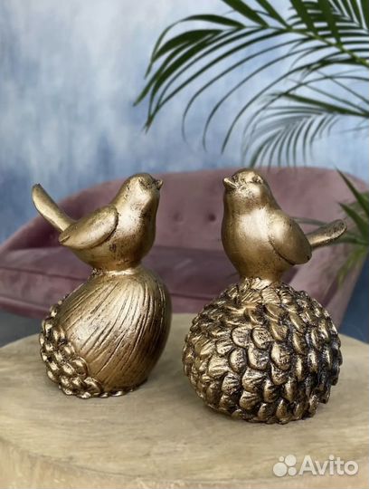 Статуэтка декор птички