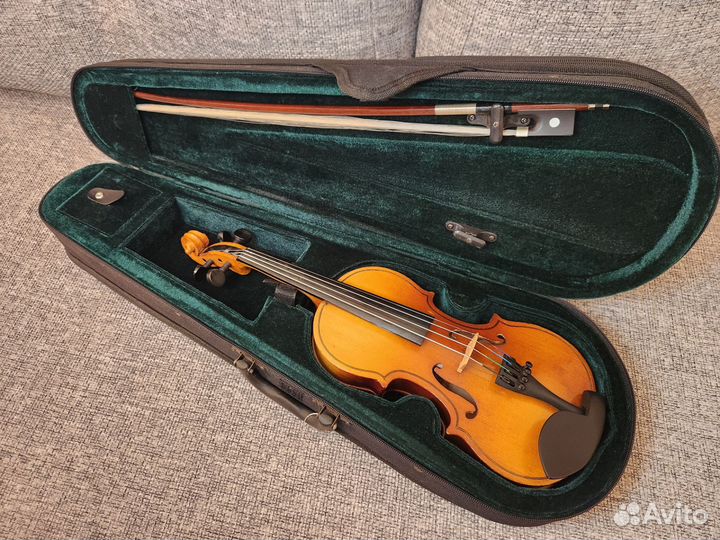 Скрипка 1/8 для маленьких. Полный комплект