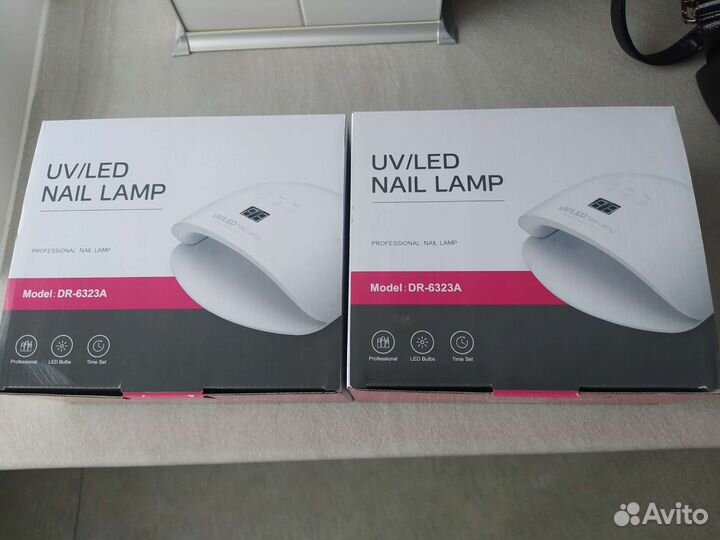 Лампа для сушки ногтей UV LED SD- 6323 А 24 W