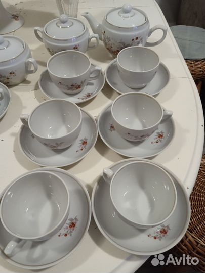 Чайный сервиз новый