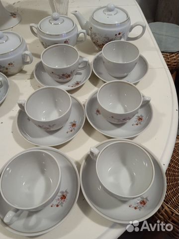 Чайный сервиз новый