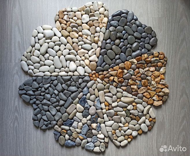 Детские массажные коврики из гальки