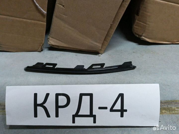 Накладка на задний бампер левая Volkswagen Polo 5