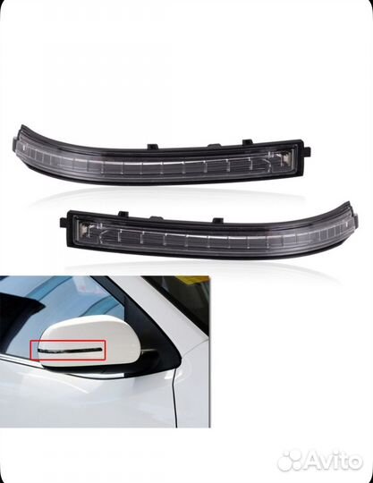 Указатель поворота на зеркала для kia