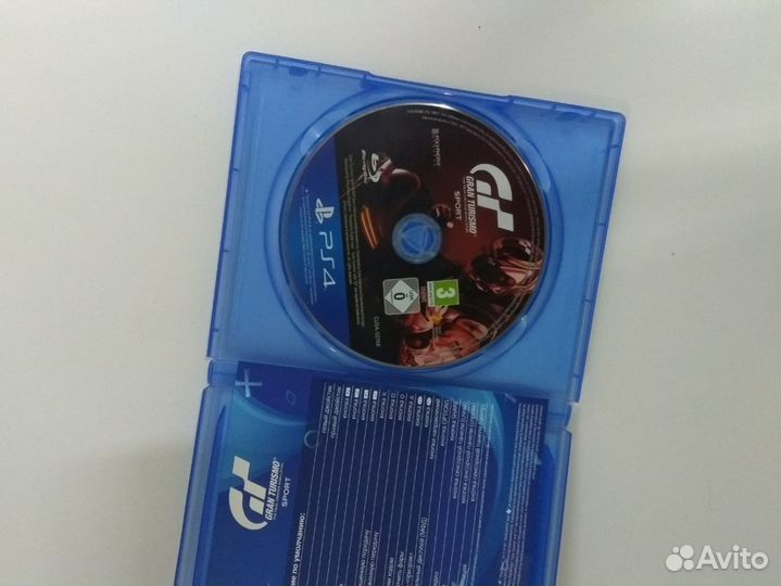 Игровые диски. Sony Playstation 4 Gran Turismo Spo