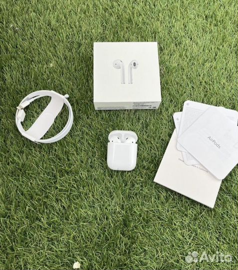 Airpods 2 + чехол в подарок