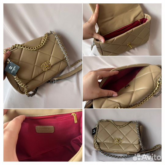 Сумка chanel натуральная кожа