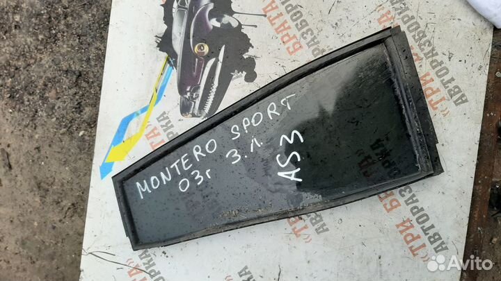 Мицубиси Паджеро Спорт Форточка задняя левая AS3