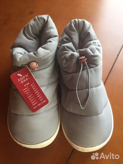 Ботики дутики теплые р-р 37