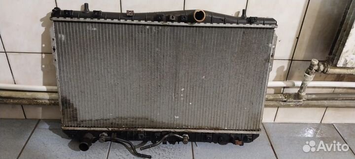 Радиатор охлаждения на chevrolet lacetti