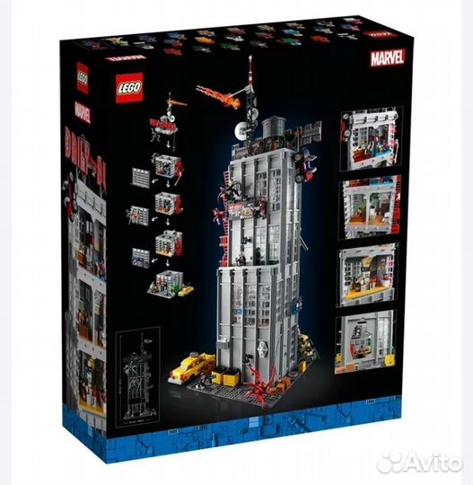 Lego 76178 Marvel редакция Дейли Бьюгл