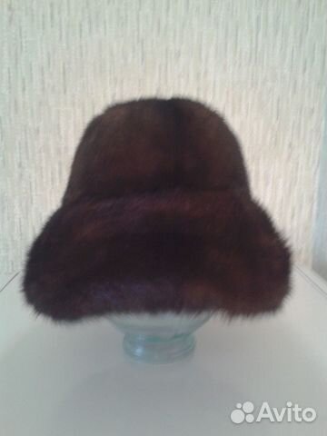 Шапка норковая женская