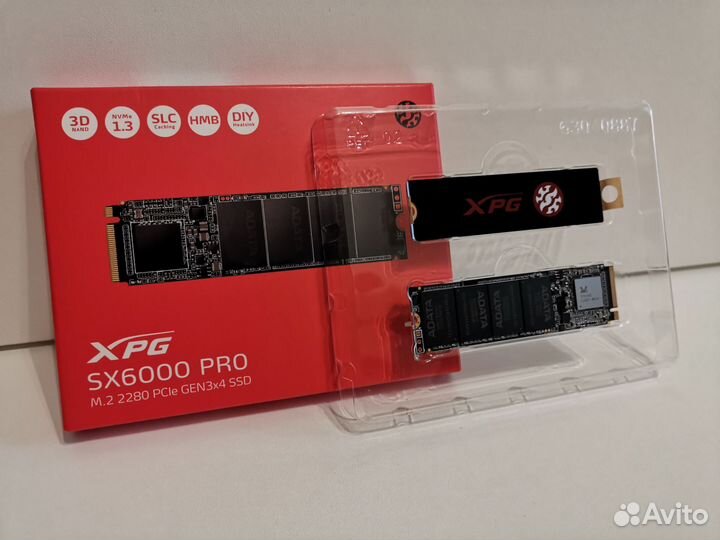 Новый SSD Adata XPG SX6000 Pro 1Tb