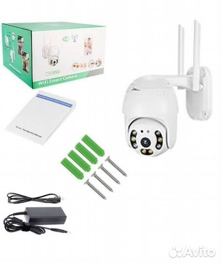 Умная беспроводная камера видеонаблюдения
