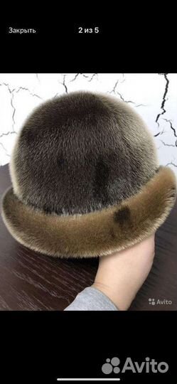 Шапка женская из нерпы