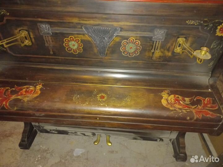 Старинное пианино немецкое Becker