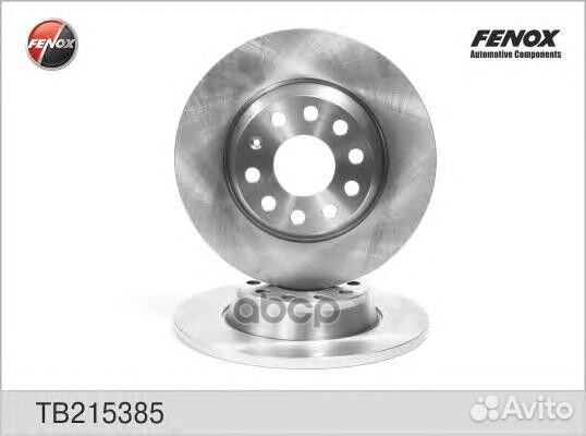 Диск тормозной зад прав/лев TB215385 fenox