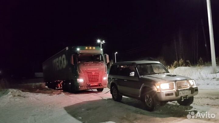 Буксировка на жесткой сцепке