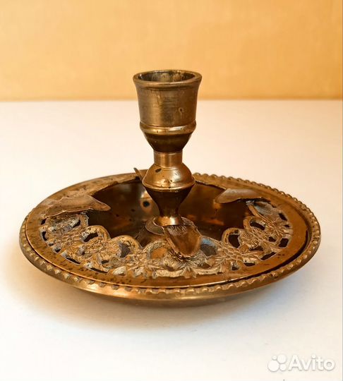 Пепельница СССР латунь Индия