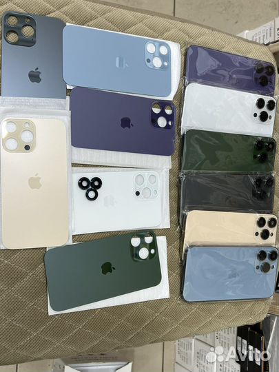 Корпуса iPhone xr 13/14 pro стекла, глазки камер