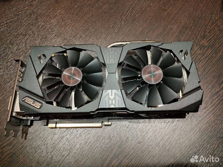 Видеокарта asus strix Geforce GTX 970 4GB
