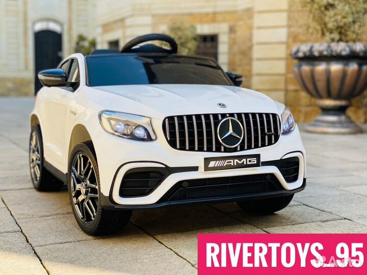 Электромобиль, детские машинки mercedes amg glc63