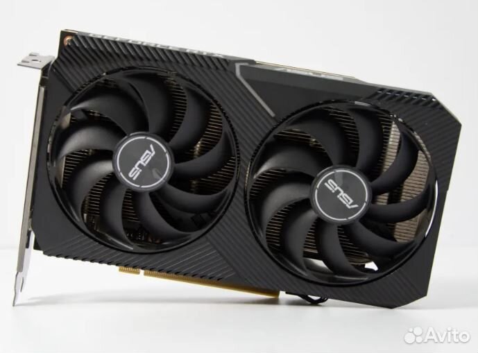 Видеокарта Dual GeForce RTX 3060 Ti V2 OC Edition