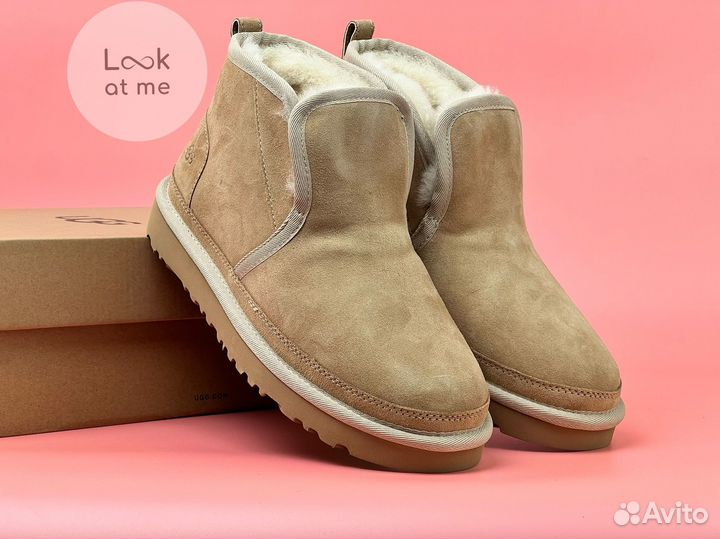 Угги женские Ugg Neumel Minimal Chestnut