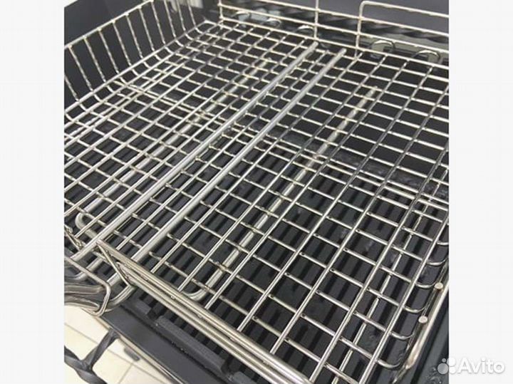 Решетка для барбекю усиленная 360х320мм