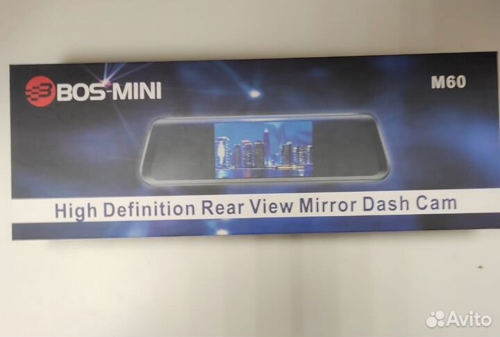 Авто-видеорегистратор зеркало Bos Mini M60