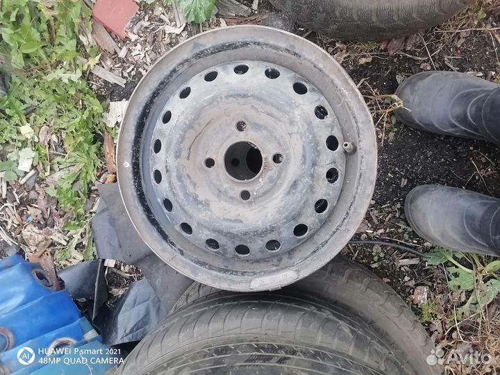 Литые диски R14,без резины