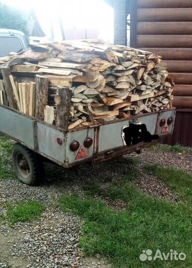 Горбыль пиленный на дрова