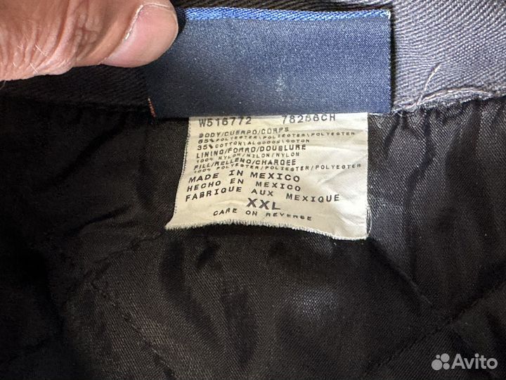 Dickeis винтажаная осенняя мужская куртка из США