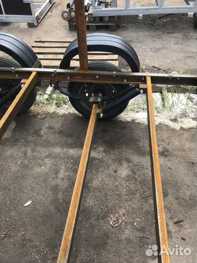 Прицеп коневоз, рама на прицеп, птс