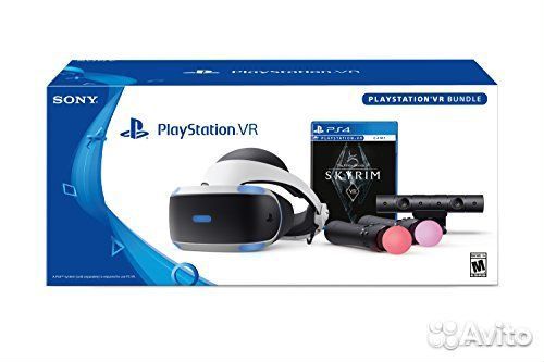Шлем VR ver. 2 Ps VR/ Sony PS VR + 2 мува + камера