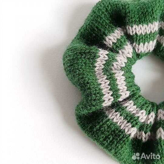 Резинка для волос Слизерин вязаная