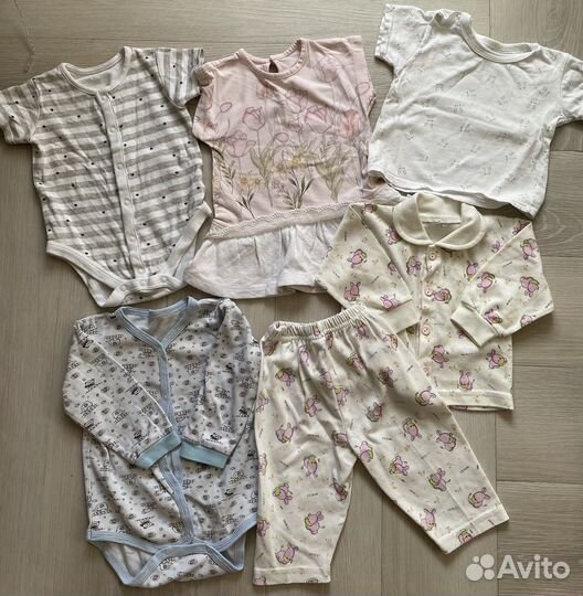 Брендовые вещи на девочку 68-74